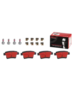 Balata Brembo P24063N Trasero FORD MONDEO III Turnier 2.5 V6 24V HP 168 2001 - 2006