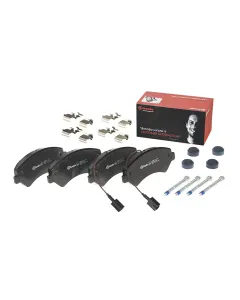 Balata Brembo P61118 Delantero FIAT Ducato Platform Chassis 160 Multijet 3 0 D 2006 - 2008