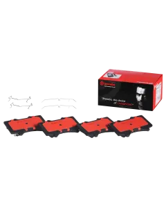 Balata Brembo P83107N Delantero TOYOTA Tundra 4.0L V6 24V 4.7L V8 32V. 2WD 4WD 2007 - 2012