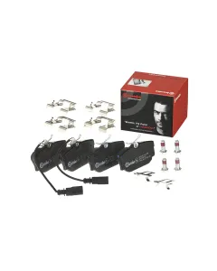 Balata Brembo P85059 Trasero VOLKSWAGEN TRANSPORTER IV Platform Chassis 70E 70L 70M 7DE 7DL 7D 2.5 TDI HP 87 1999 - 2002