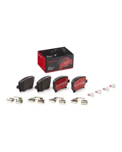 Balata Brembo P85073X Trasero VOLKSWAGEN CADDY III Estate 2.0 TDI HP 138 2008 - 2009