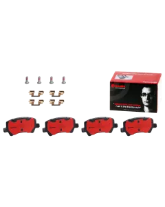 Balata Brembo P86021N Trasero VOLVO XC70 II 2.4 D D4 AWD HP 161 2008 - 2019