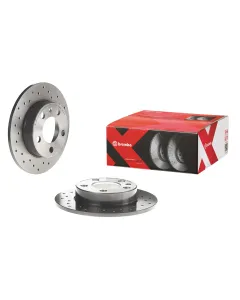 Discos Brembo 08.7165.1X Trasero Audi A3 1.8 1997 - 2002