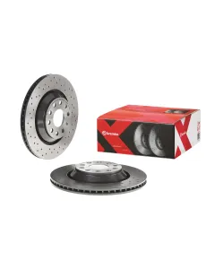 Discos Brembo 09.A200.1X Trasero Audi A3 3.2 V6 QUATTRO 2004 - 2008