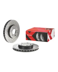 Discos Brembo 09.B344.4X Delantero Mercedes-Benz A-CLASS A 160 2016 - 2017